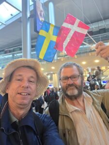 Hjemme igen. Godt gået!